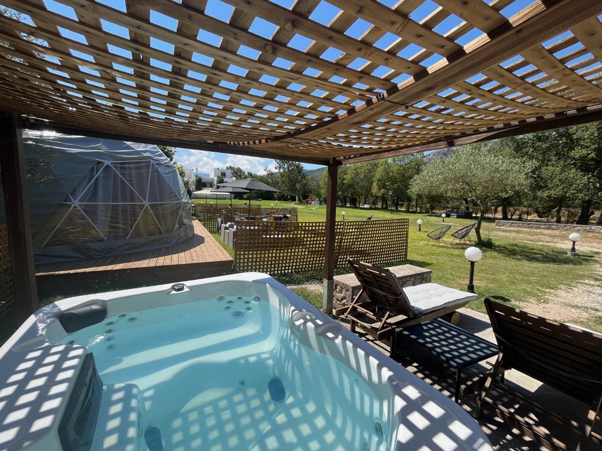 Manna Gea Glamping Domes Ξενοδοχείο Βόνιτσα Εξωτερικό φωτογραφία
